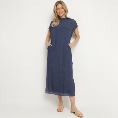 Sukienka casual na wiosnę born2be ze sklepu: born2be.pl w kategorii: Sukienki - zdjęcie 054DCF2-170-2564_381441