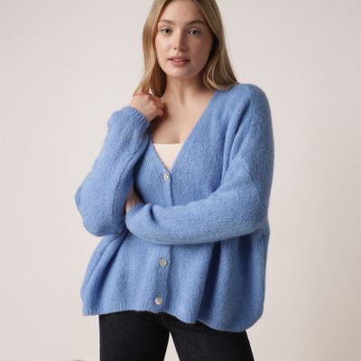 born2be - Sweter damski na zimę casual ze sklepu: born2be.pl w kategorii: Swetry damskie - zdjęcie 054DCF2-170-2564_381664