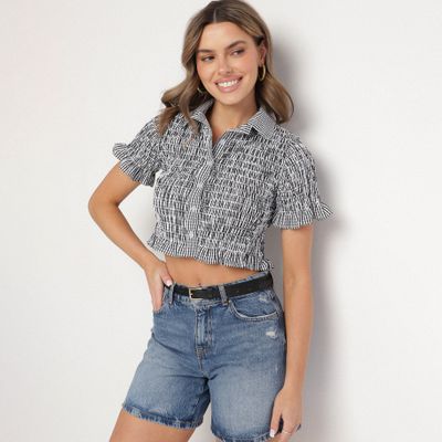born2be - Koszula damska casual ze sklepu: born2be.pl w kategorii: Koszule damskie - zdjęcie 054DCF2-170-2564_383119