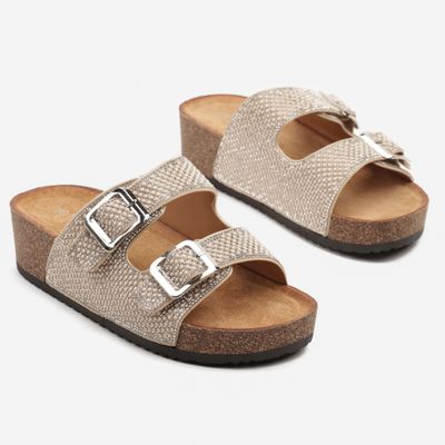 Klapki damskie na lato born2be ze sklepu: born2be.pl w kategorii: Klapki damskie - zdjęcie 054DCF2-170-2564_383332