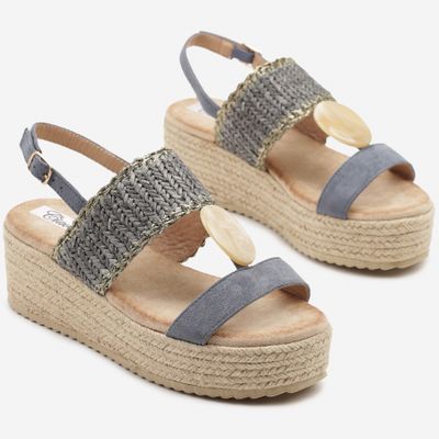 born2be - Espadryle damskie na lato ze sklepu: born2be.pl w kategorii: Espadryle damskie - zdjęcie 054DCF2-170-2564_383376
