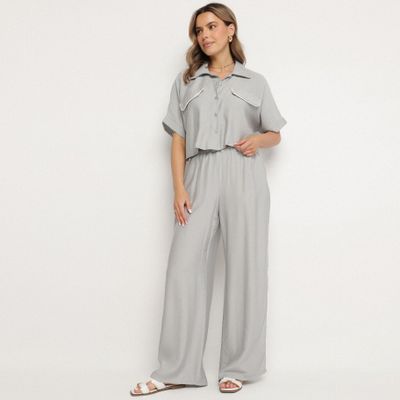 Kombinezon damski casual born2be ze sklepu: born2be.pl w kategorii: Kombinezony damskie - zdjęcie 054DCF2-170-2564_383478