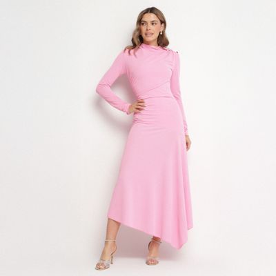 Sukienka na wiosnę elegancka born2be ze sklepu: born2be.pl w kategorii: Sukienki - zdjęcie 054DCF2-170-2564_383968