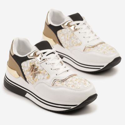 Buty sportowe damskie na wiosnę born2be ze sklepu: born2be.pl w kategorii: Buty sportowe damskie - zdjęcie 054DCF2-170-2564_384312