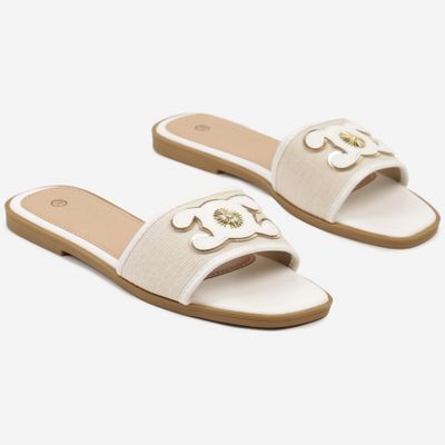 Klapki damskie letnie born2be ze sklepu: born2be.pl w kategorii: Klapki damskie - zdjęcie 054DCF2-170-2564_384441
