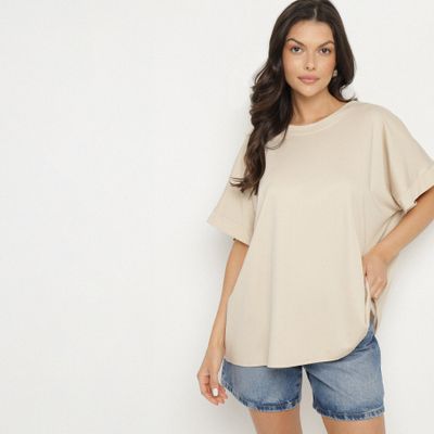 Bluzka damska na wiosnę casual born2be ze sklepu: born2be.pl w kategorii: Bluzki damskie - zdjęcie 054DCF2-170-2564_384694