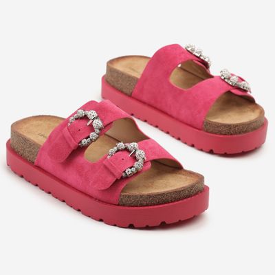 Klapki damskie letnie born2be ze sklepu: born2be.pl w kategorii: Klapki damskie - zdjęcie 054DCF2-170-2564_385035