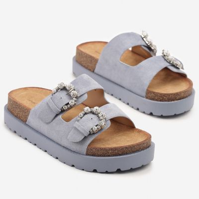 Klapki damskie na lato born2be ze sklepu: born2be.pl w kategorii: Klapki damskie - zdjęcie 054DCF2-170-2564_385038