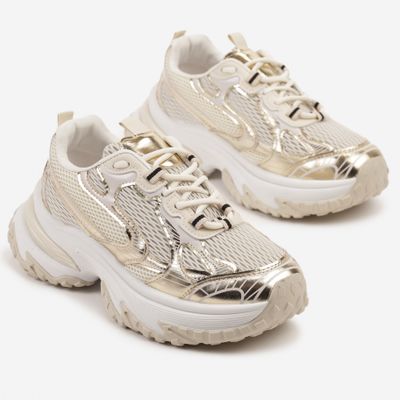 Buty sportowe damskie na wiosnę born2be ze sklepu: born2be.pl w kategorii: Buty sportowe damskie - zdjęcie 054DCF2-170-2564_385968