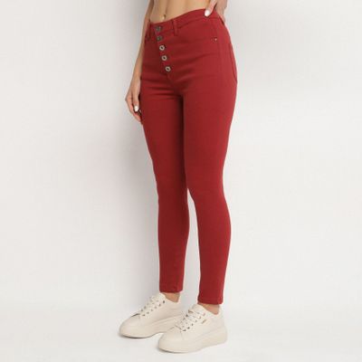 Spodnie damskie casual wiosenne born2be ze sklepu: born2be.pl w kategorii: Spodnie damskie - zdjęcie 054DCF2-170-2564_387189