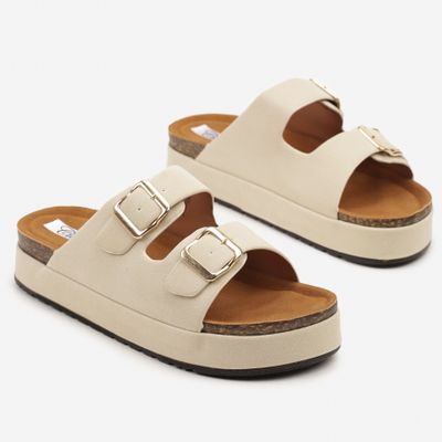 Klapki damskie casual born2be ze sklepu: born2be.pl w kategorii: Klapki damskie - zdjęcie 054DCF2-170-2564_387479