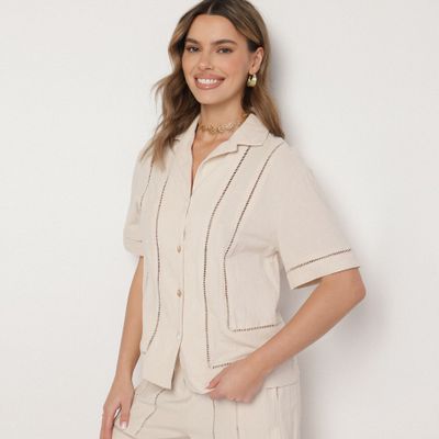 Koszula damska casual born2be ze sklepu: born2be.pl w kategorii: Koszule damskie - zdjęcie 054DCF2-170-2564_388817