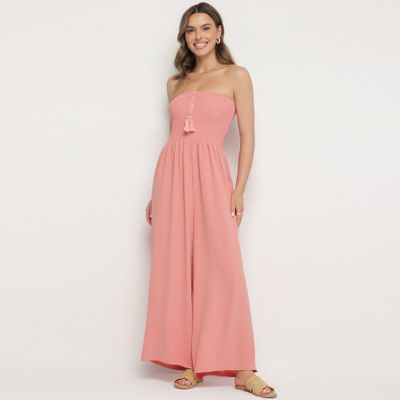 Kombinezon damski boho wiosenny born2be ze sklepu: born2be.pl w kategorii: Kombinezony damskie - zdjęcie 054DCF2-170-2564_389385