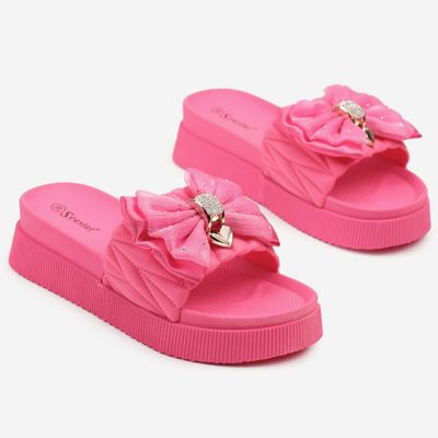 Klapki damskie na lato born2be ze sklepu: born2be.pl w kategorii: Klapki damskie - zdjęcie 054DCF2-170-2564_389520