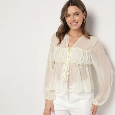 Bluzka damska elegancka born2be ze sklepu: born2be.pl w kategorii: Bluzki damskie - zdjęcie 054DCF2-170-2564_390413