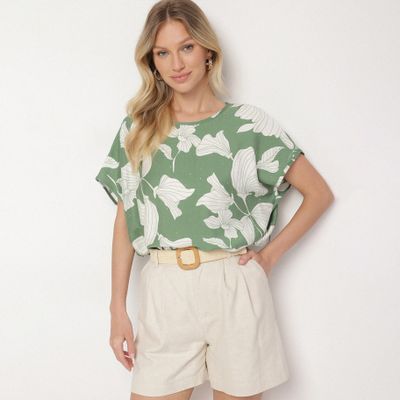 Bluzka damska casual born2be ze sklepu: born2be.pl w kategorii: Bluzki damskie - zdjęcie 054DCF2-170-2564_390506