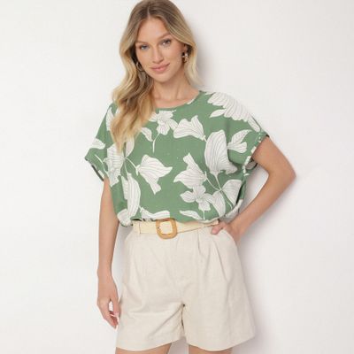 Bluzka damska casual born2be ze sklepu: born2be.pl w kategorii: Bluzki damskie - zdjęcie 054DCF2-170-2564_390506