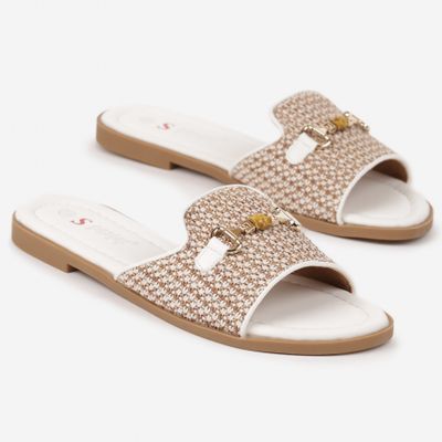 Klapki damskie boho born2be ze sklepu: born2be.pl w kategorii: Klapki damskie - zdjęcie 054DCF2-170-2564_391413