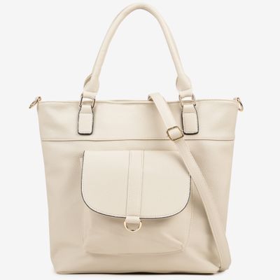 born2be - Shopper bag elegancka wakacyjna ze sklepu: born2be.pl w kategorii: Torby Shopper bag - zdjęcie 054DCF2-170-2564_392593