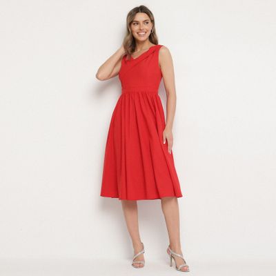 Sukienka elegancka born2be ze sklepu: born2be.pl w kategorii: Sukienki - zdjęcie 054DCF2-170-2564_394189