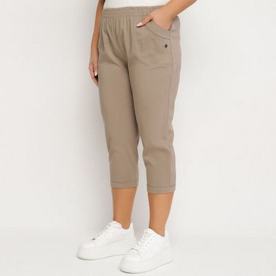 Spodnie damskie casual na wiosnę born2be ze sklepu: born2be.pl w kategorii: Spodnie damskie - zdjęcie 054DCF2-170-2564_394860