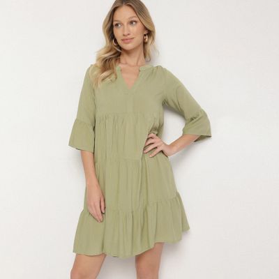 Sukienka casual born2be ze sklepu: born2be.pl w kategorii: Sukienki - zdjęcie 054DCF2-170-2564_394915