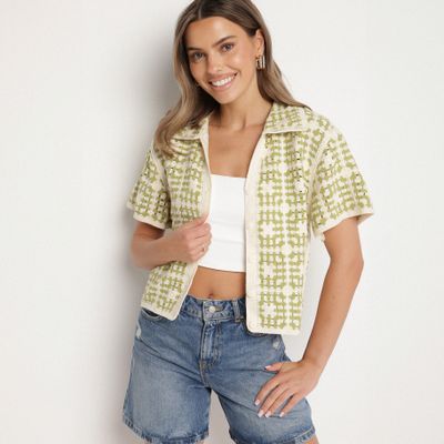Koszula damska casual born2be ze sklepu: born2be.pl w kategorii: Koszule damskie - zdjęcie 054DCF2-170-2564_396570