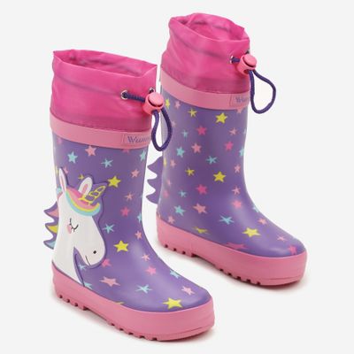 Kalosze dziecięce jesienne born2be ze sklepu: born2be.pl w kategorii: Kalosze dziecięce - zdjęcie 054DCF2-170-2564_397348