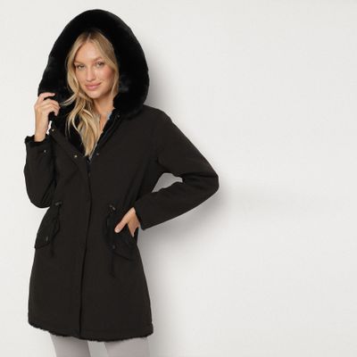 Parka damska born2be ze sklepu: born2be.pl w kategorii: Parki damskie - zdjęcie 054DCF2-170-2564_398779
