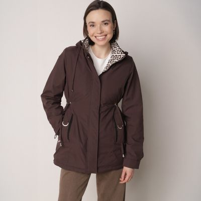 Parka damska casual born2be ze sklepu: born2be.pl w kategorii: Parki damskie - zdjęcie 054DCF2-170-2564_399495