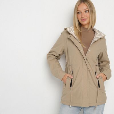 Parka damska casual born2be ze sklepu: born2be.pl w kategorii: Parki damskie - zdjęcie 054DCF2-170-2564_399536