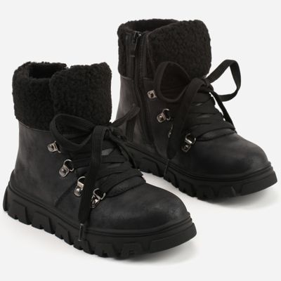 born2be - Buty zimowe dziecięce na zimę ze sklepu: born2be.pl w kategorii: Buty zimowe dziecięce - zdjęcie 054DCF2-170-2564_399637