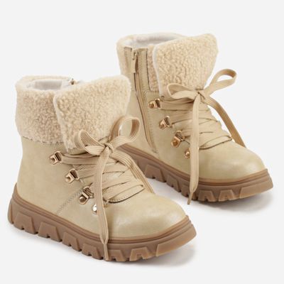 Buty zimowe dziecięce na zimę born2be ze sklepu: born2be.pl w kategorii: Buty zimowe dziecięce - zdjęcie 054DCF2-170-2564_399639