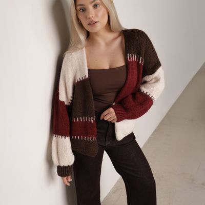 born2be - Sweter damski casual ze sklepu: born2be.pl w kategorii: Swetry damskie - zdjęcie 054DCF2-170-2564_399641