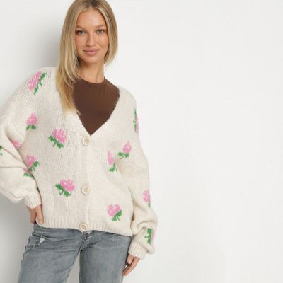 Sweter damski na zimę born2be ze sklepu: born2be.pl w kategorii: Swetry damskie - zdjęcie 054DCF2-170-2564_399644