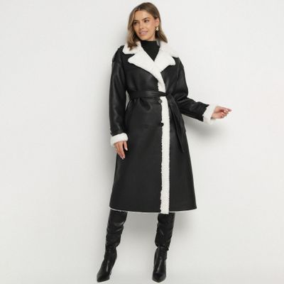 Płaszcz damski casual born2be ze sklepu: born2be.pl w kategorii: Płaszcze damskie - zdjęcie 054DCF2-170-2564_399701