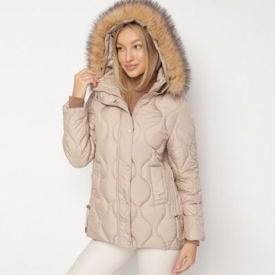 Kurtka damska casual born2be ze sklepu: born2be.pl w kategorii: Kurtki damskie - zdjęcie 054DCF2-170-2564_399754