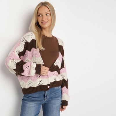 Sweter damski na zimę born2be ze sklepu: born2be.pl w kategorii: Swetry damskie - zdjęcie 054DCF2-170-2564_399924