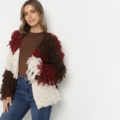 Sweter damski na zimę born2be ze sklepu: born2be.pl w kategorii: Swetry damskie - zdjęcie 054DCF2-170-2564_399927