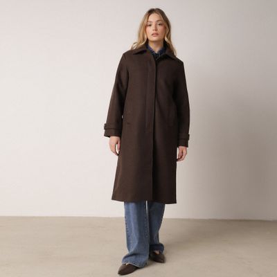 Płaszcz damski casual born2be ze sklepu: born2be.pl w kategorii: Płaszcze damskie - zdjęcie 054DCF2-170-2564_400559
