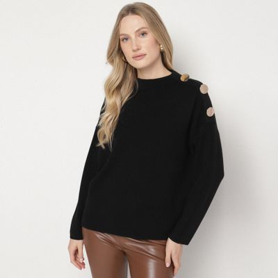 Sweter damski casualowy born2be ze sklepu: born2be.pl w kategorii: Swetry damskie - zdjęcie 054DCF2-170-2564_400718