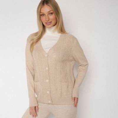 Sweter damski na zimę born2be ze sklepu: born2be.pl w kategorii: Swetry damskie - zdjęcie 054DCF2-170-2564_401092