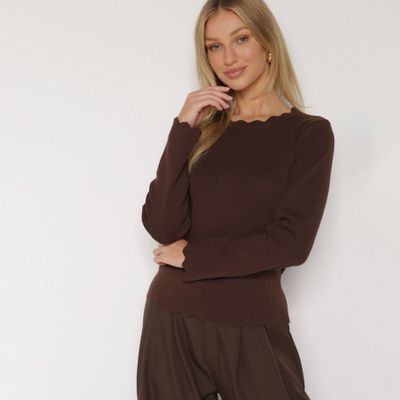born2be - Sweter damski na zimę ze sklepu: born2be.pl w kategorii: Swetry damskie - zdjęcie 054DCF2-170-2564_401121