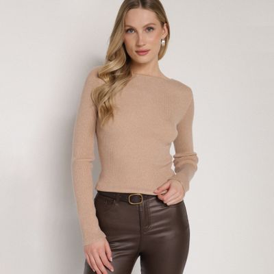 born2be - Sweter damski na zimę ze sklepu: born2be.pl w kategorii: Swetry damskie - zdjęcie 054DCF2-170-2564_401375