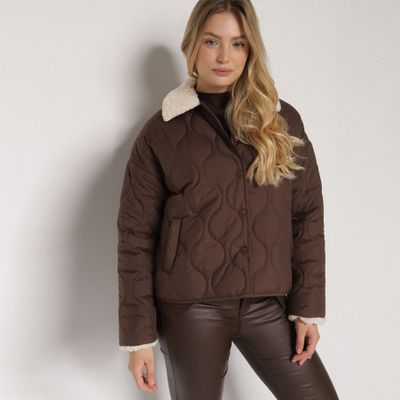 Kurtka damska casual born2be ze sklepu: born2be.pl w kategorii: Kurtki damskie - zdjęcie 054DCF2-170-2564_401410