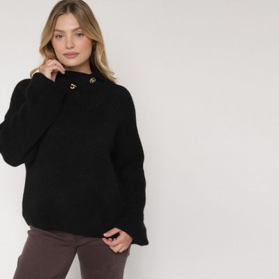 Sweter damski na zimę born2be ze sklepu: born2be.pl w kategorii: Swetry damskie - zdjęcie 054DCF2-170-2564_401538