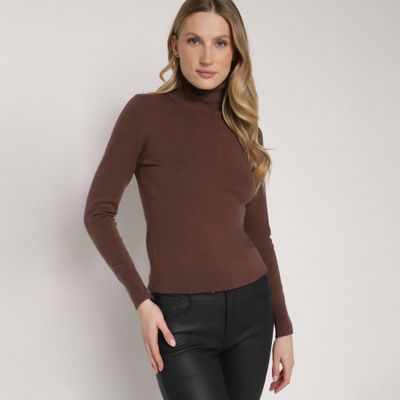 Sweter damski casualowy zimowy born2be ze sklepu: born2be.pl w kategorii: Swetry damskie - zdjęcie 054DCF2-170-2564_401546