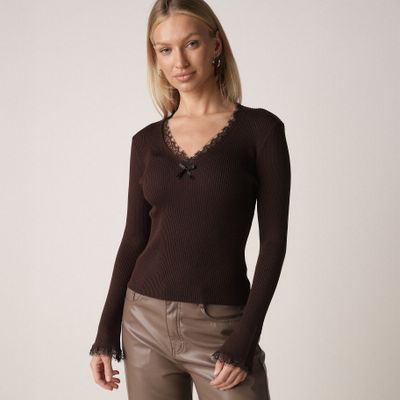 Sweter damski born2be ze sklepu: born2be.pl w kategorii: Swetry damskie - zdjęcie 054DCF2-170-2564_401744