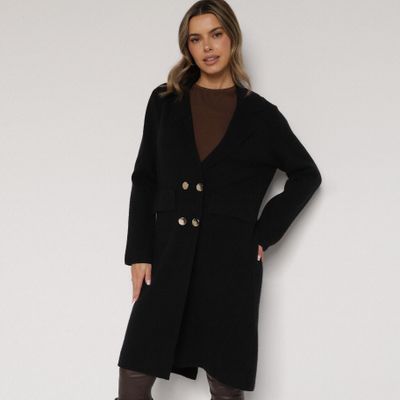Płaszcz damski casual born2be ze sklepu: born2be.pl w kategorii: Płaszcze damskie - zdjęcie 054DCF2-170-2564_401925