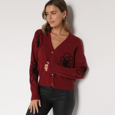 Sweter damski casual born2be ze sklepu: born2be.pl w kategorii: Swetry damskie - zdjęcie 054DCF2-170-2564_401977